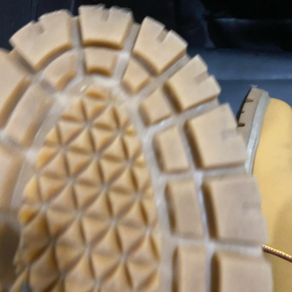 Yellow Lace-Up Boots - Picture 6 of 13